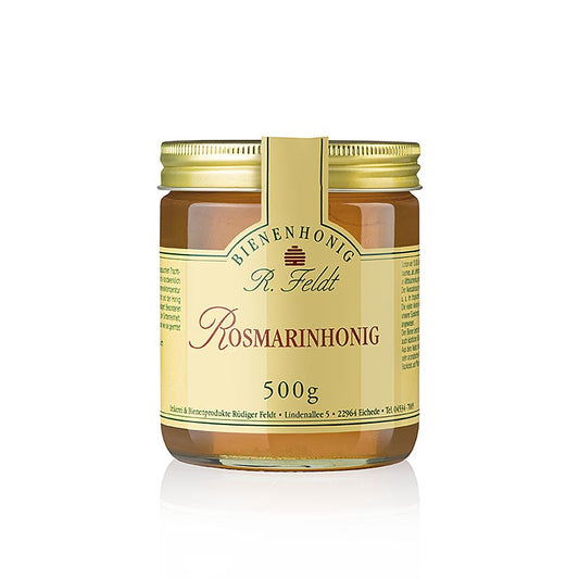 Imkerei Feldt Rosmarin-honung, flytande, delikat blommig arom, 500 g