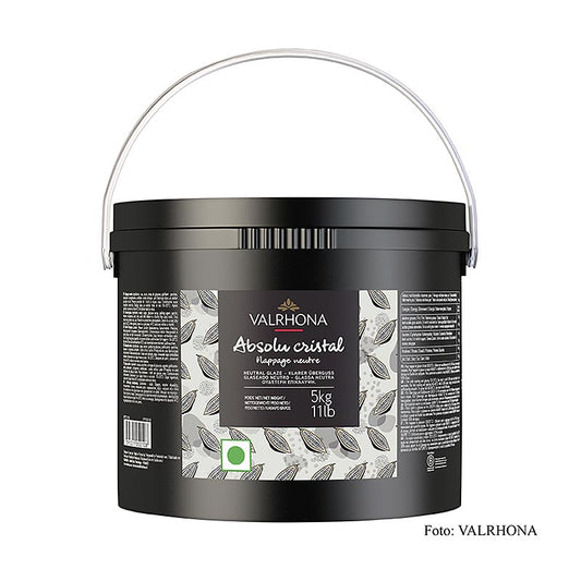 Valrhona Nappage - Absolu Cristal, neutral, klar glasyr, 5 kg