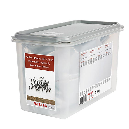 Wiberg svartpeppar, malen, 3 kg