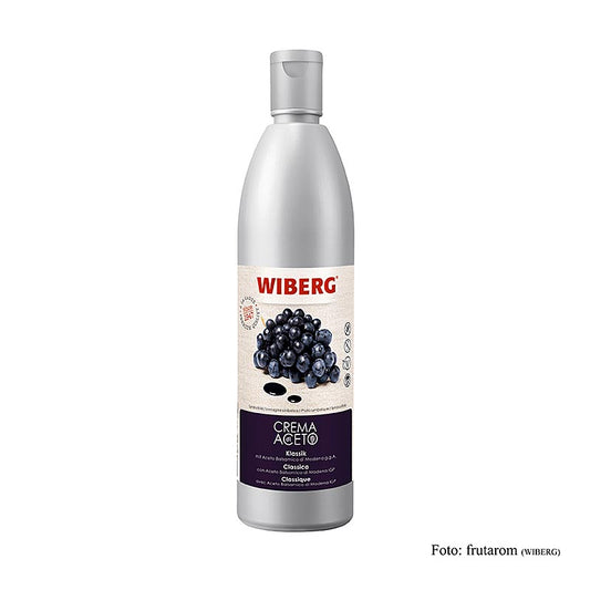 WIBERG Crema di Aceto, klassisk, squeezeflaska, 500 ml