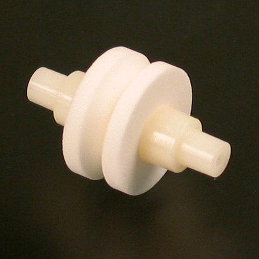 Global Ersättningsstenrulle keramik 222, för Mino Sharp 220/GB+RB, vit, grov, 1 st