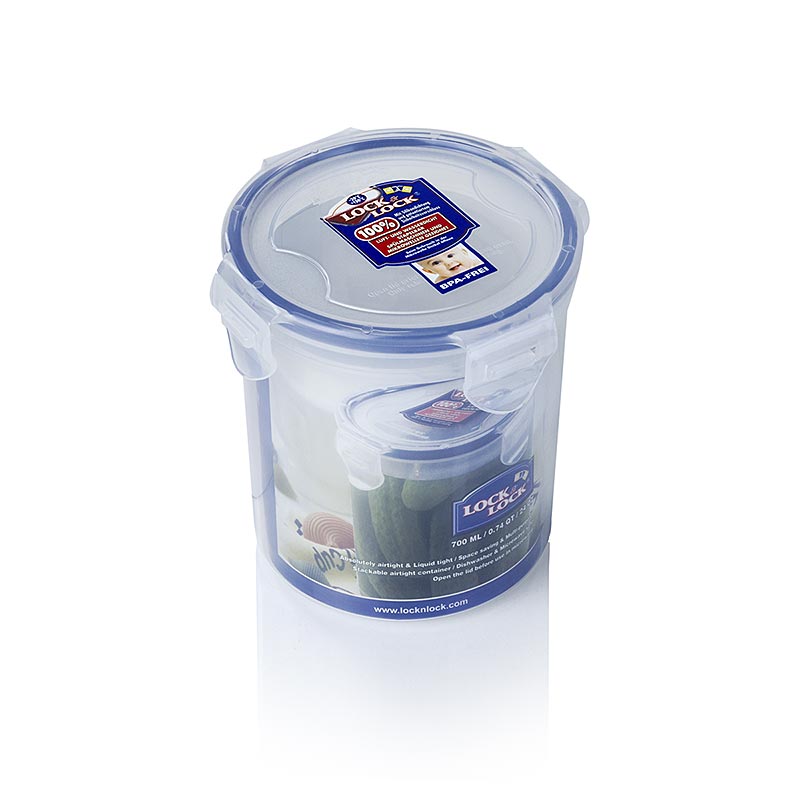 Färskvarubox Lock & Lock, 700 ml, rund 101x118 mm, 1 st