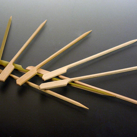 Bambuspinnar, med bladände, 15 cm, 250 st