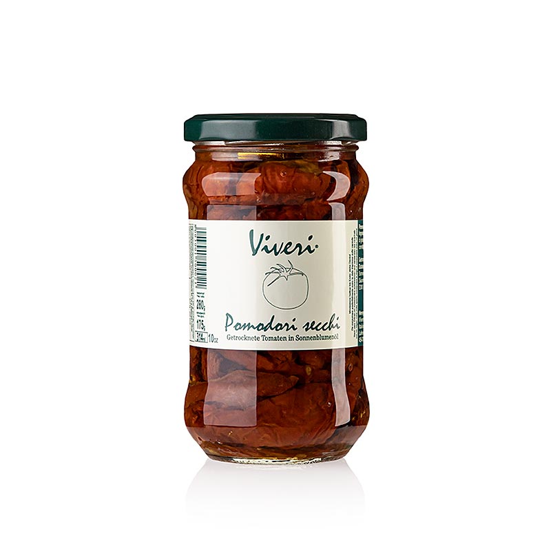 Inlagda torkade tomater, i solrosolja, 290 g