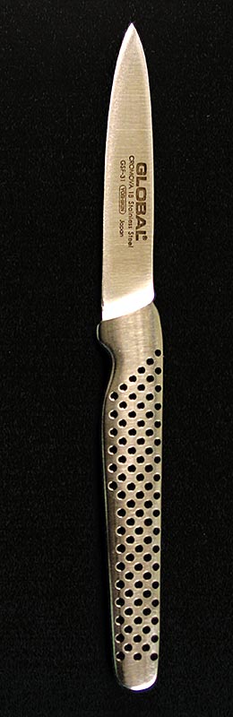 Global GSF-31 Litet skalkniv, smidd, långt handtag, 8 cm, 1 st