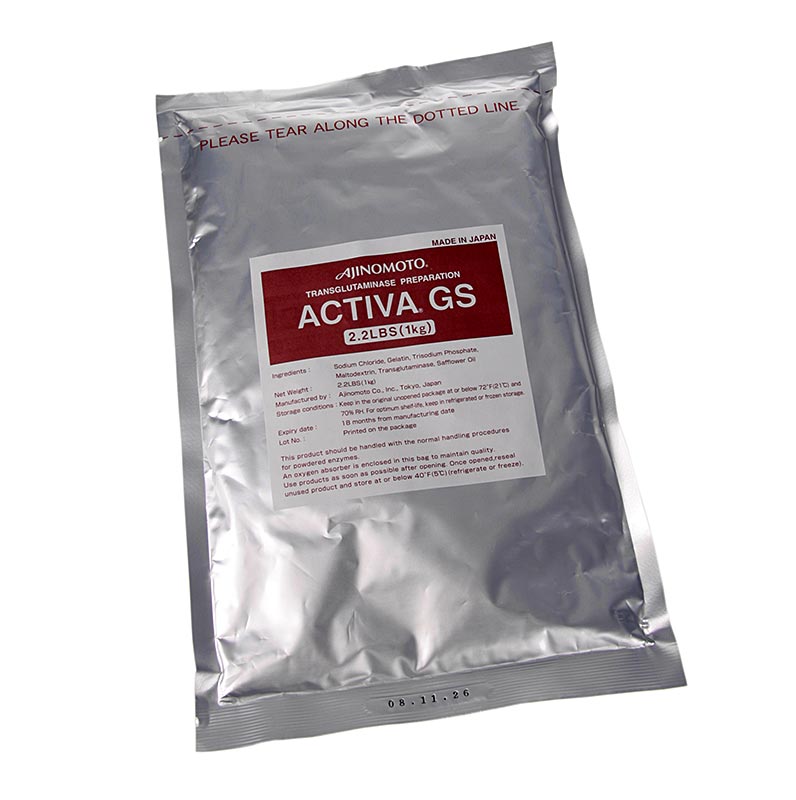 Activa Transglutaminase GS (SB), för fisk – säljs inte till slutkonsumenter, 1 kg