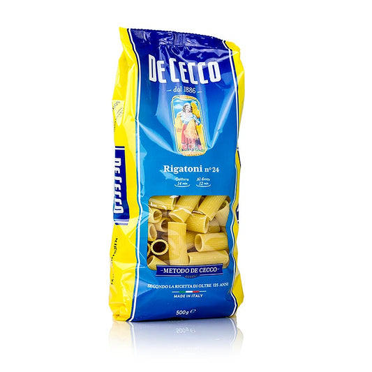 De Cecco Rigatoni, nr 24, 500 g