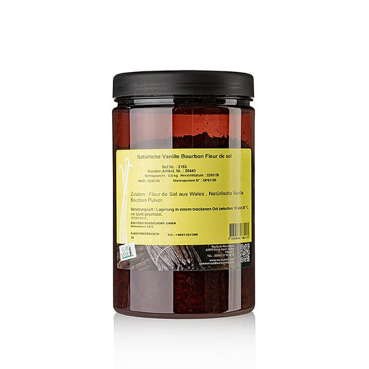 Fleur de Sel med bourbonvanilj, 600 g