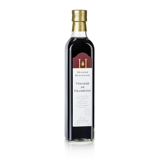 Hallonvinäger, 6 % syra, Huilerie Beaujolaise – Mireille et Jean-Marc, 500 ml