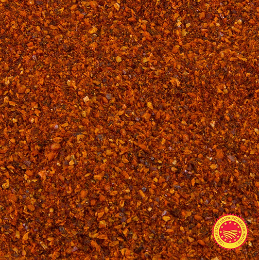 Piment d´Espelette, den franska "pepparn", chilipulver, g.U., 250 g