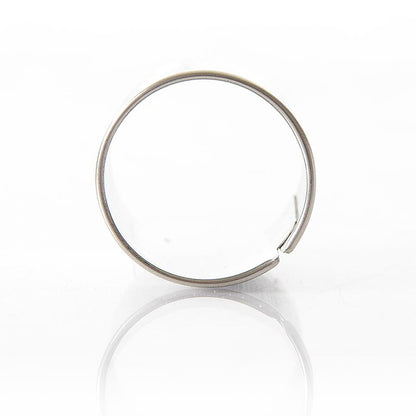 Ringformad utstansare i rostfritt stål, slät, ø 3 cm, 2,5 cm hög, 0,3 mm tjock, 1 St