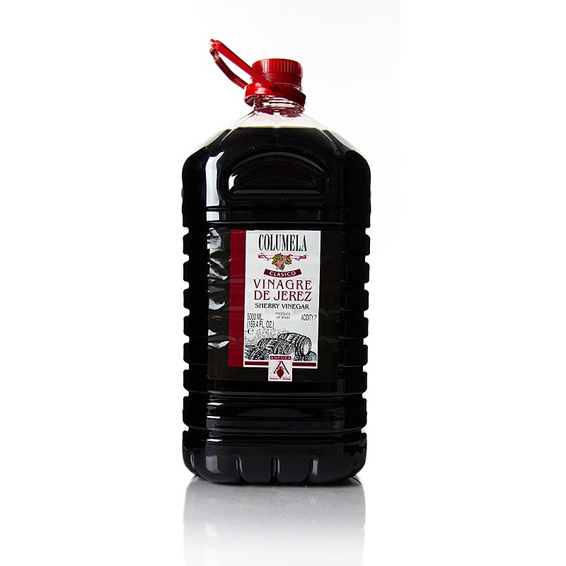 Sherryvinäger, ung, 7 % syra, Columela, 5 l