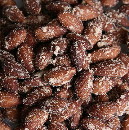 Rökta mandlar, hela, saltade – Premium, 1 kg