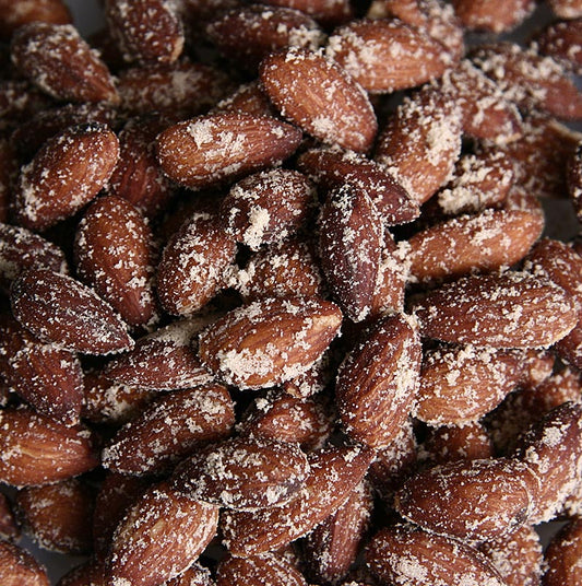Rökta mandlar, hela, saltade – Premium, 1 kg