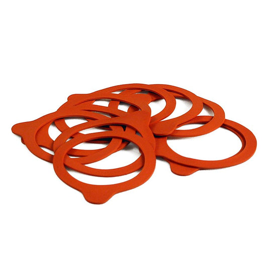 Gummiringar för Weck-burkar 175/290 ml, ø 74/86 mm, 10 st