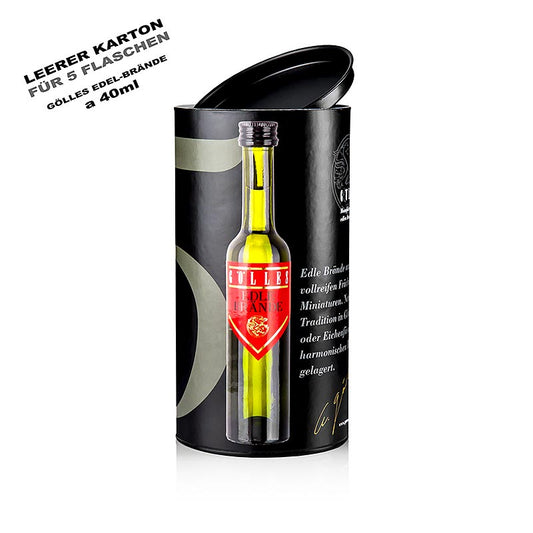 Presentkartong med 5 st för miniatyr-snaps-set – 5 x 40 ml, 1 St