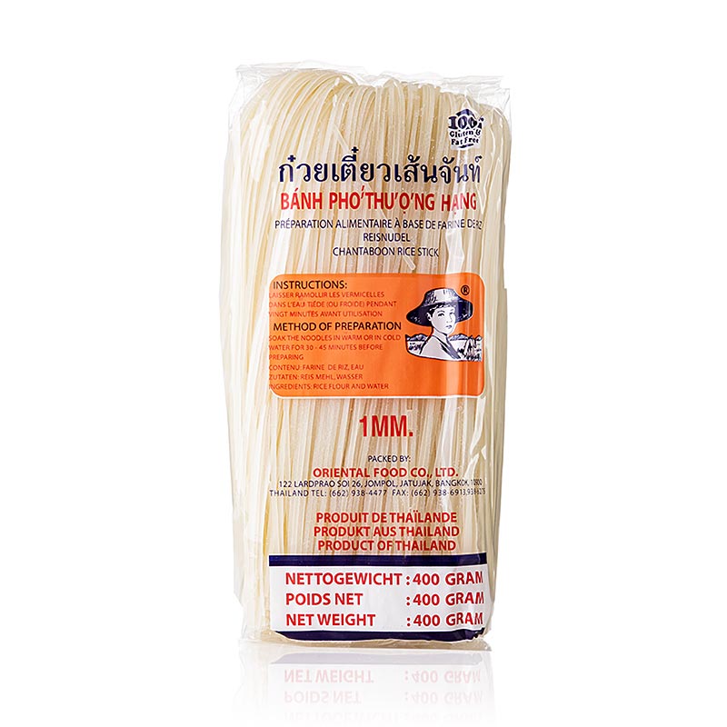 Ristagliatelle, 1 mm bred, 400 g