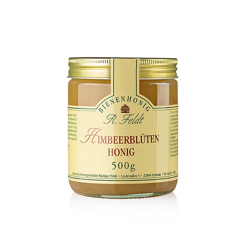Imkerei Feldt Hallonblomshonung, ljus, milt fruktig, fin hallonarom, 500 g