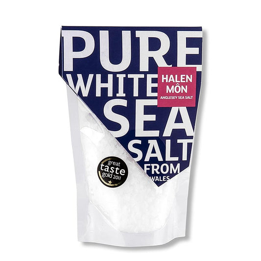 Halen Môn, havssaltflingor från Wales, 100 g