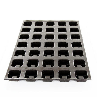 Flexipan-matta 60x40 cm, 35 fyrkantiga savariner 56x56 mm, 24 mm djupa, 45 ml, 1 St