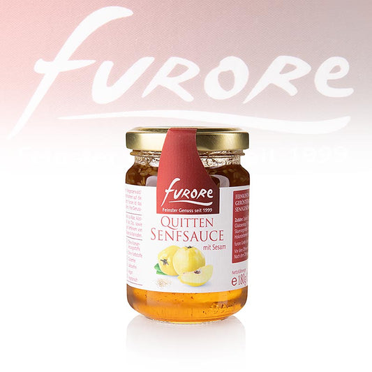 Furore – kvitten-senapssås, med sesam, 130 ml