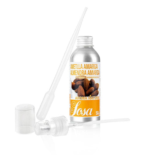 Sosa Aroma Natural Bittermandel, flytande, 50 g