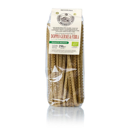 Pasta Morelli 1860, Ricciolina, med vetegroddar, ekologisk, 250 g