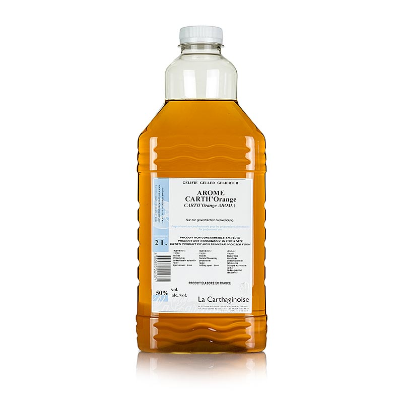 Carth 'Orange, Grand Marnier-typ, 50 % vol., flytande flamberings-/aromessens, 2 l
