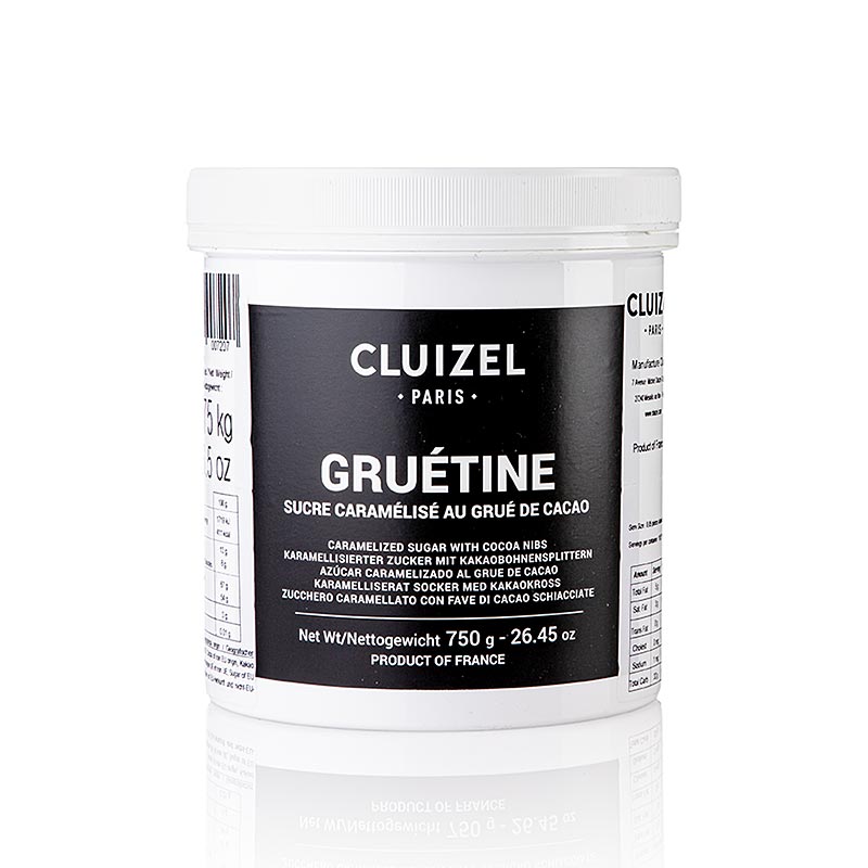 Gruetine – karamelliserad kakao Grue (kakaosmulor), Michel Cluizel, 750 g