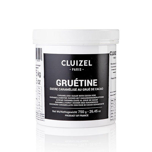 Gruetine – karamelliserad kakao Grue (kakaosmulor), Michel Cluizel, 750 g