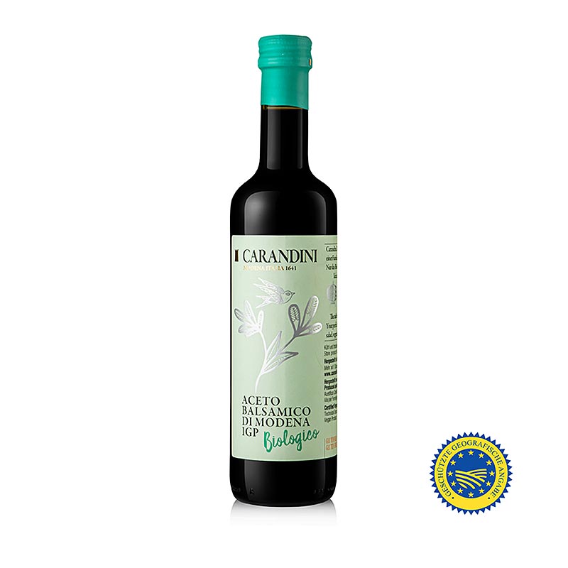 Carandini Aceto Balsamico di Modena Classico g.g.A, 9 månader BIO, 500 ml