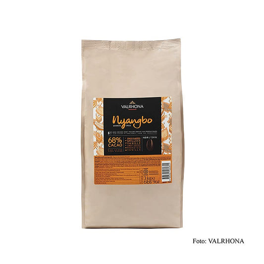 Valrhona Nyangbo "Grand Cru", mörk choklad, Callets, 68 % kakao, Ghana, 3 kg