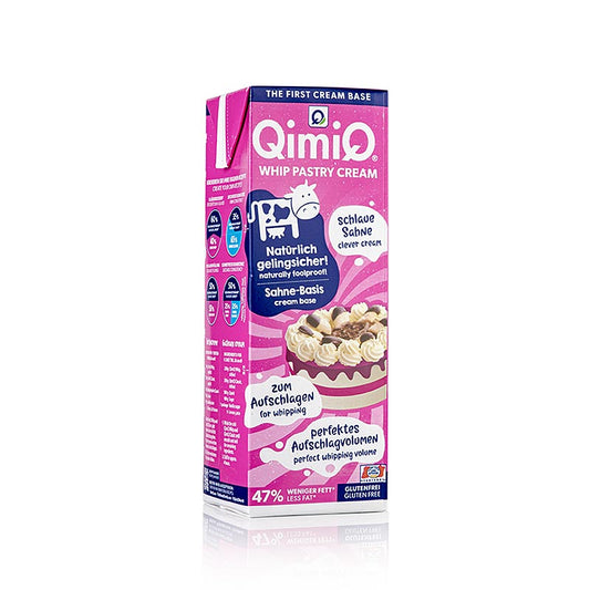 QimiQ Whip Natur, för vispning till söta och salta krämer, 19 % fett, 1 kg