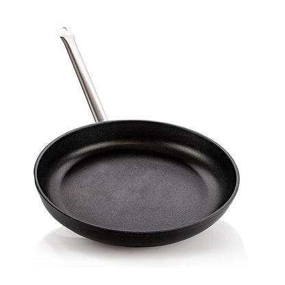 AMT Gastroguss, Lyoner-stekpanna, ø 36 cm, 7 cm hög, med långt handtag, 1 st