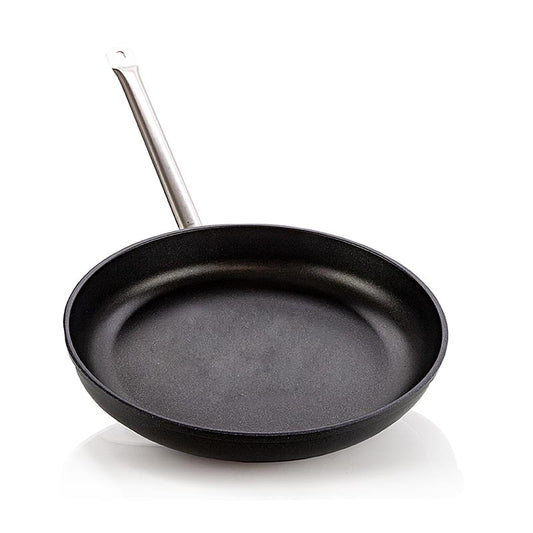 AMT Gastroguss, Lyoner-stekpanna, ø 36 cm, 7 cm hög, med långt handtag, 1 st
