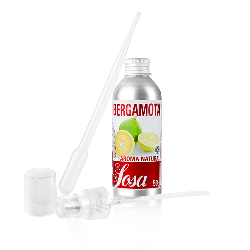 Sosa Aroma Natural Bergamott, flytande, 50 g