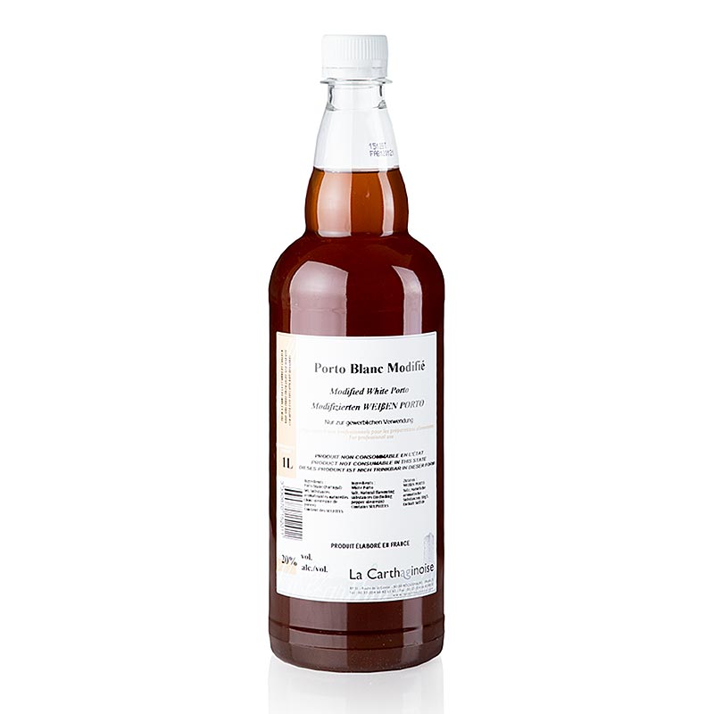 Vit portvin – modifierad med salt och peppar, 20 % vol., La Carthaginoise, 1 l