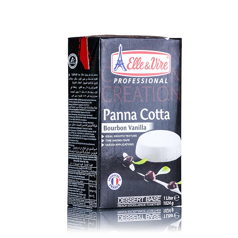 Dessertbas – Panna Cotta-bas, Elle & Vire, 1 l