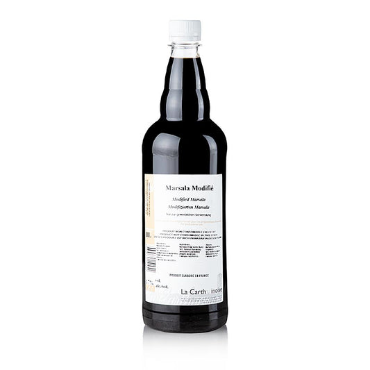 Marsala – smaksatt med salt och peppar, 17 % vol., La Carthaginoise, 1 l