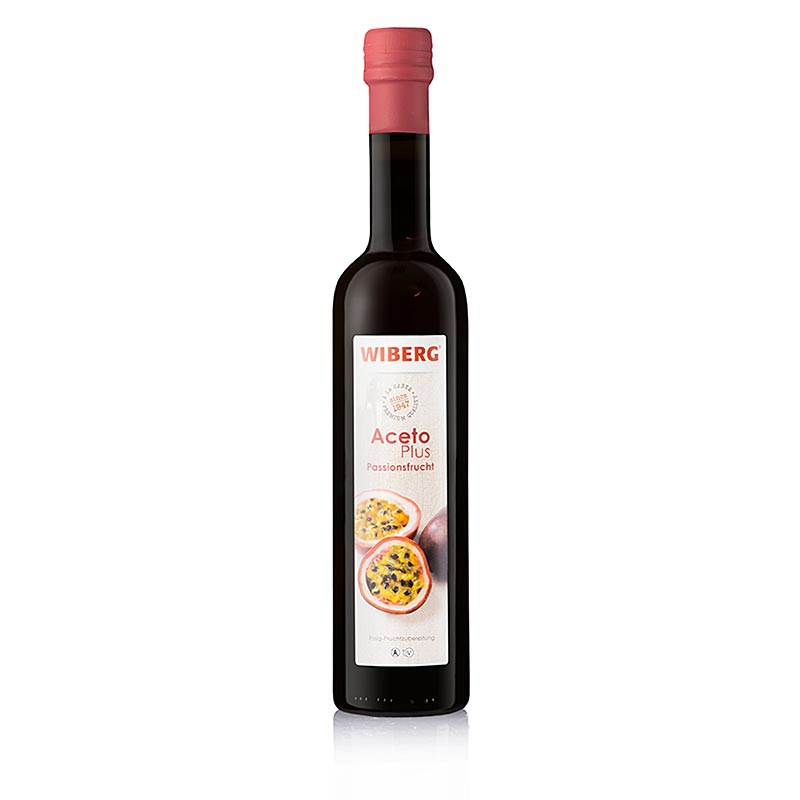 Wiberg Aceto Plus passionsfrukt, 3,7 % syra, 500 ml