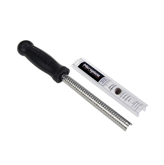 Microplane Premium Classic - stav, mycket fin kryddrivare, handtag svart/soft-touch, 1 st