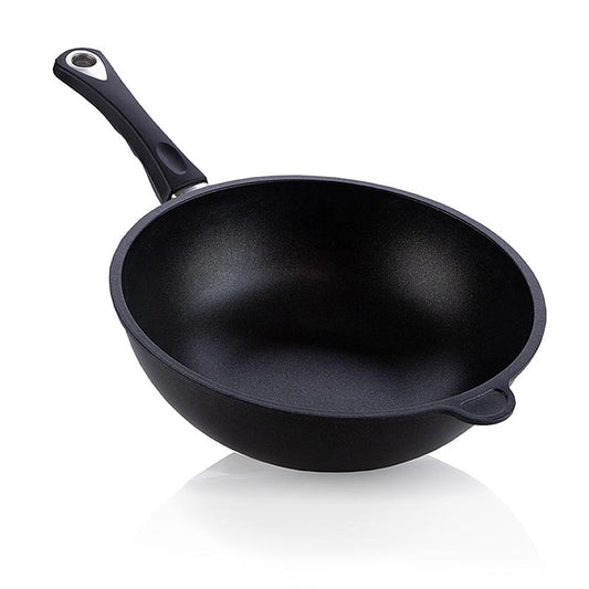 AMT Gastroguss, wokpanna, ø 28 cm, 11 cm hög – induktion, 1 st