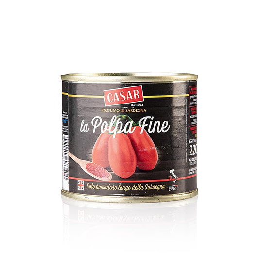 Polpadoro Finisima – tomatpuré, lätt saltad, från Sardinien, 220 g