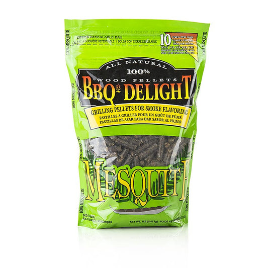 Grill BBQ – Rökpellets av mesquite-trä, 450 g
