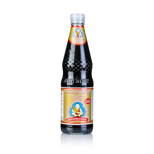 Sojasås – Shoyu, Healthy Boy, mörk, med svamp, 700 ml