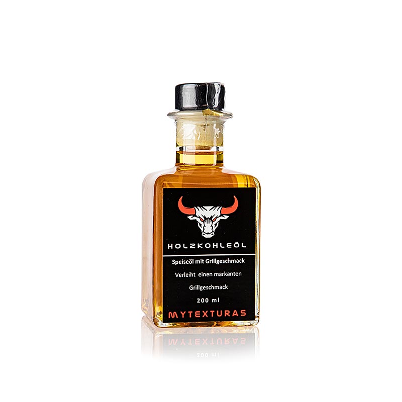 Träkololja – matolja med rök, 200 ml