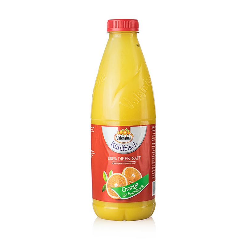 Apelsinjuice, 100 % direktpressad, Valensina, 1 l