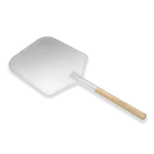 Pizzaspade, aluminium med trähandtag, 35x30,5 cm spade, handtag 43 cm långt, 1 s