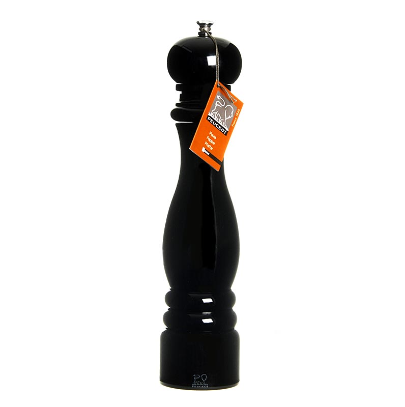 Peugeot pepparkvarn PARIS U´SELECT, 30 cm hög, justerbar, svart bok, 1 st