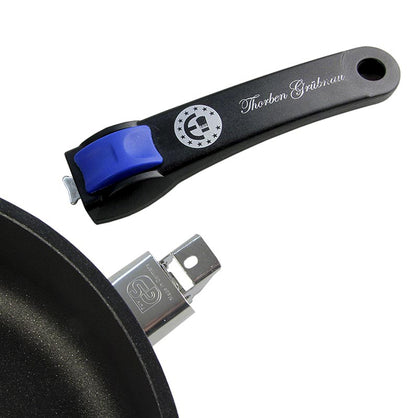 AMT Gastroguss, stekpanna, ø 28 cm, 7 cm hög, med avtagbart handtag, 1 st
